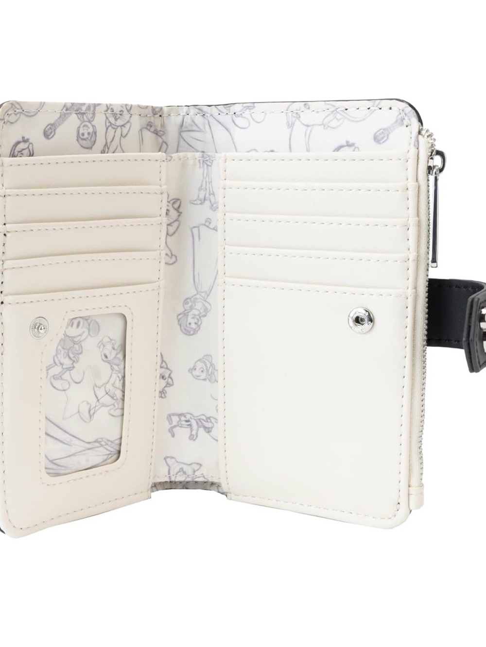 Loungefly Disney 100 Mickey Mouse Sketchbook Set- backpack, wallet and ears - Picture 16 of 16